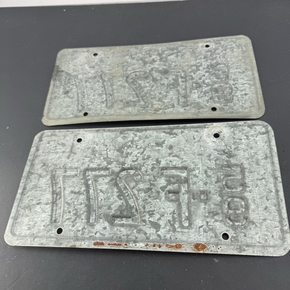 1999 Nebraska Vintage License Plate Pair 59 - D3986 | eBay Vintage 1999 Nebraska License Plate Plates PAIR / SET 59-F277